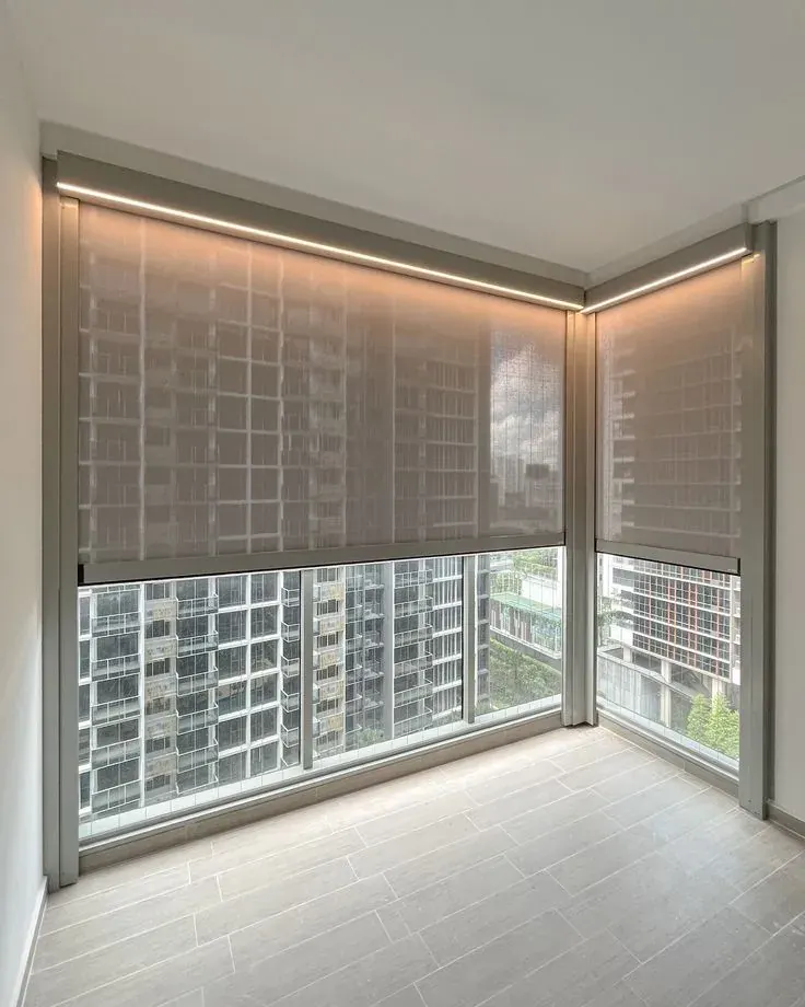 Plantation shutters fitted to a Meridian-Kessler window